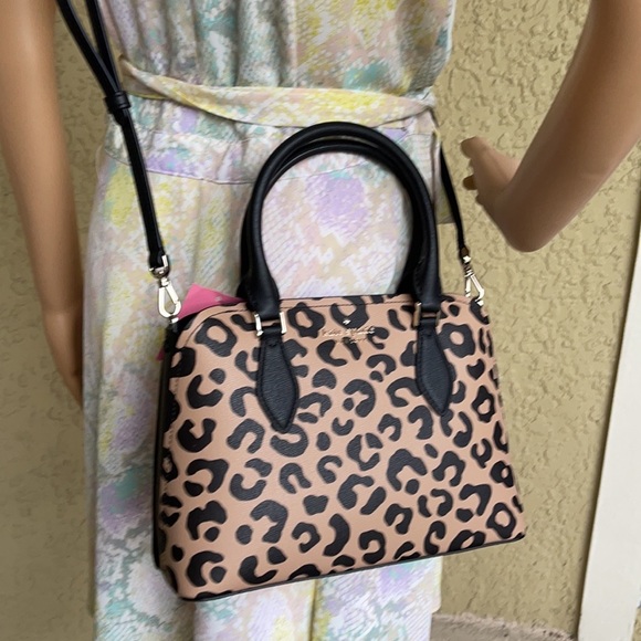 Kate Spade remi graphic blooms flap chain crossbody - Picture 12 of 16